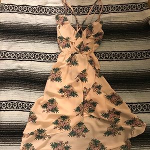 Blush Floral Dress